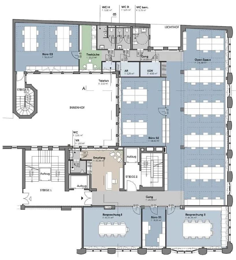 Gewerbeimmobilie mieten in Wien – 504 m², € 25 – Bild 8 von 8