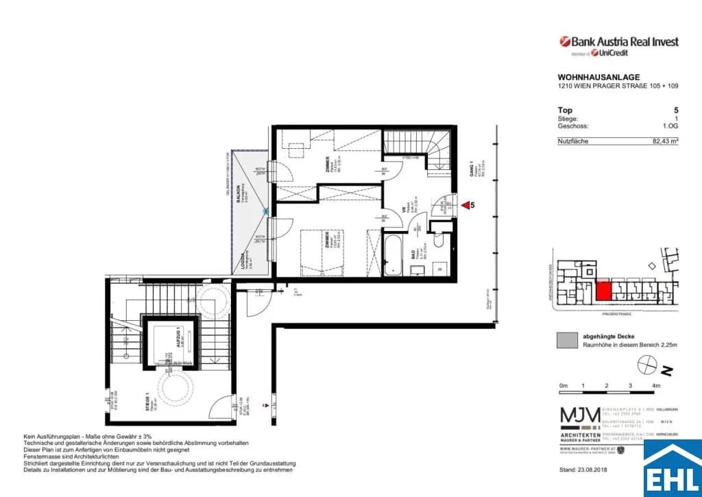 3-Zimmer-Wohnung mieten in Wien – 82,43 m², € 1.499 – Bild 17 von 17
