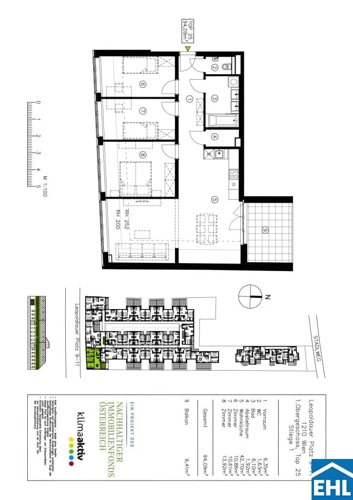 4-Zimmer-Wohnung mieten in Wien – 94,09 m², € 1.649 – Bild 16 von 16