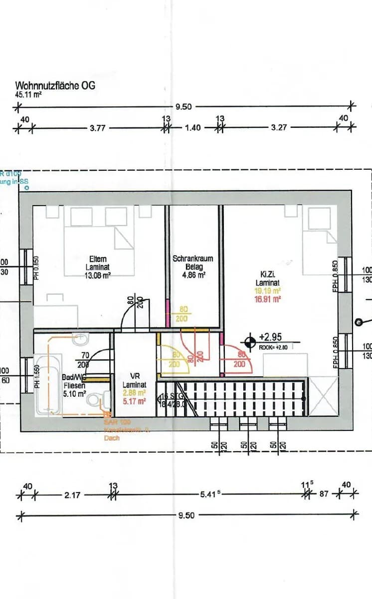 4-Zimmer-Haus kaufen in Mödling – 101,73 m², € 315.000 – Bild 15 von 15