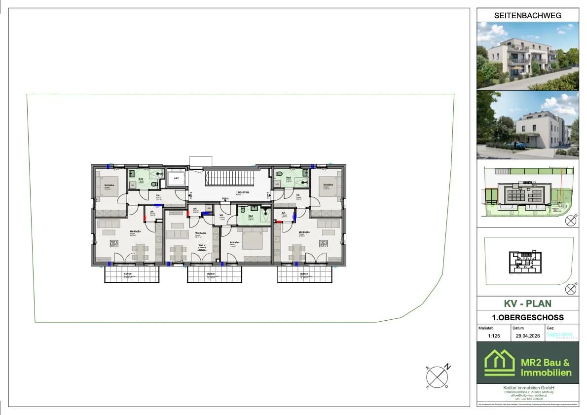 2-Zimmer-Wohnung kaufen in Salzburg Stadt – 48,12 m², € 428.000 – Bild 6 von 7