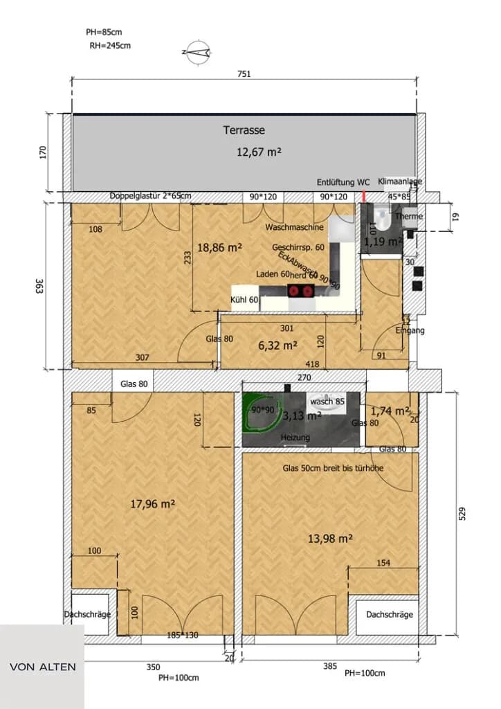 3-Zimmer-Wohnung kaufen in Wien – 63 m², € 419.000 – Bild 6 von 6