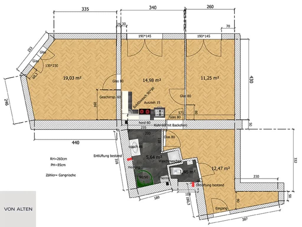 3-Zimmer-Wohnung kaufen in Wien – 65 m², € 420.000 – Bild 6 von 6