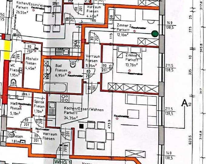 3-Zimmer-Wohnung mieten in Südoststeiermark – 88,92 m², € 990 – Bild 9 von 11