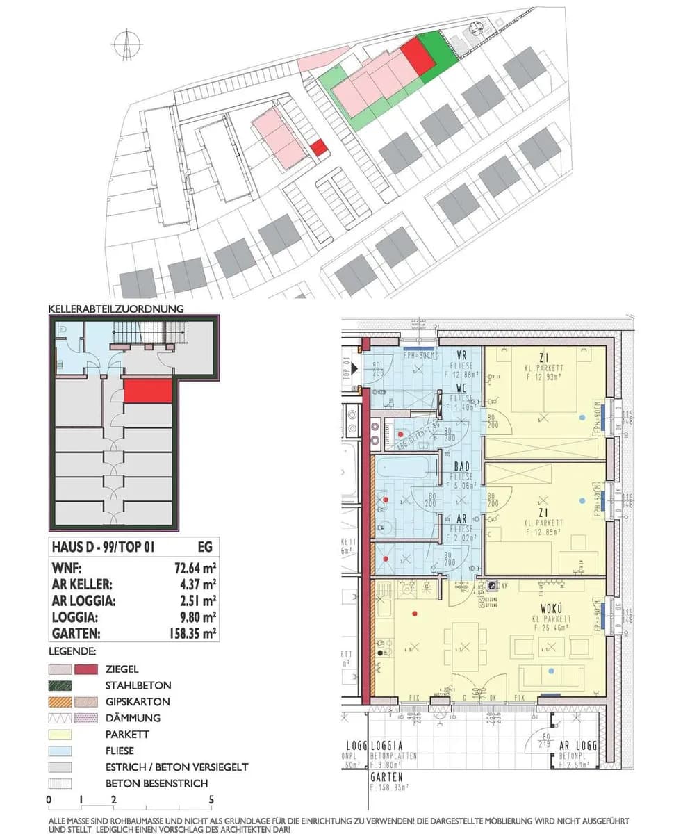 3-Zimmer-Wohnung mieten in Waidhofen an der Thaya – 72,64 m², € 925 – Bild 6 von 11