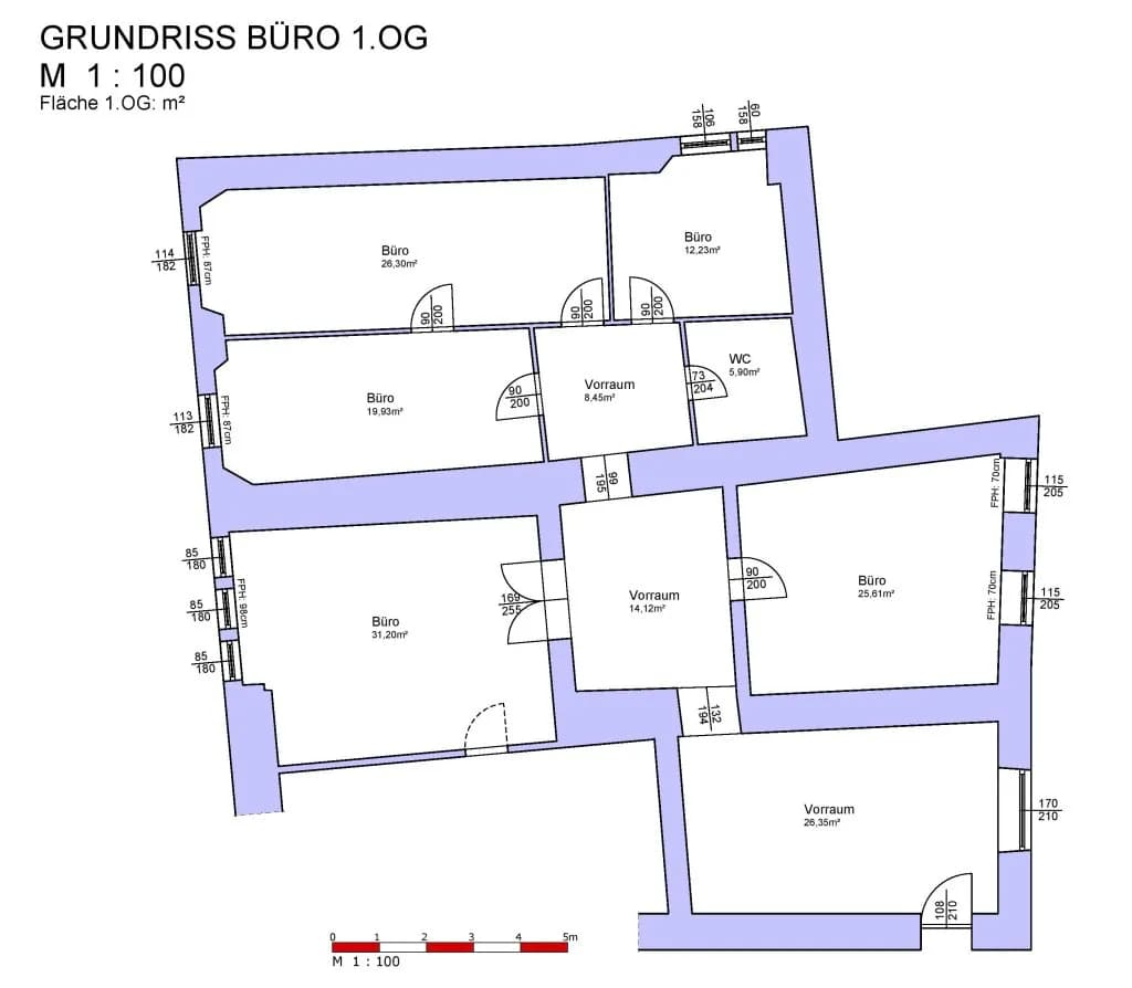 4-Zimmer-Gewerbeimmobilie mieten in Villach – 170 m², € 1.160 – Bild 10 von 10