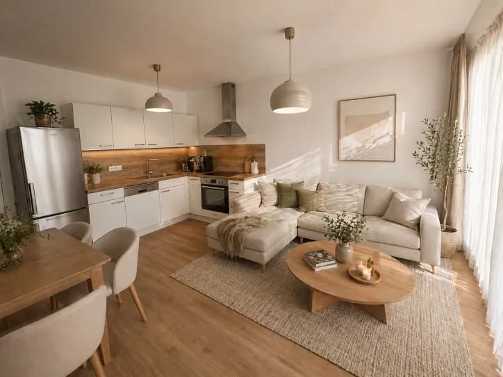 2-Zimmer-Wohnung mieten in Perg – 50 m², € 917 – Bild 1 von 5