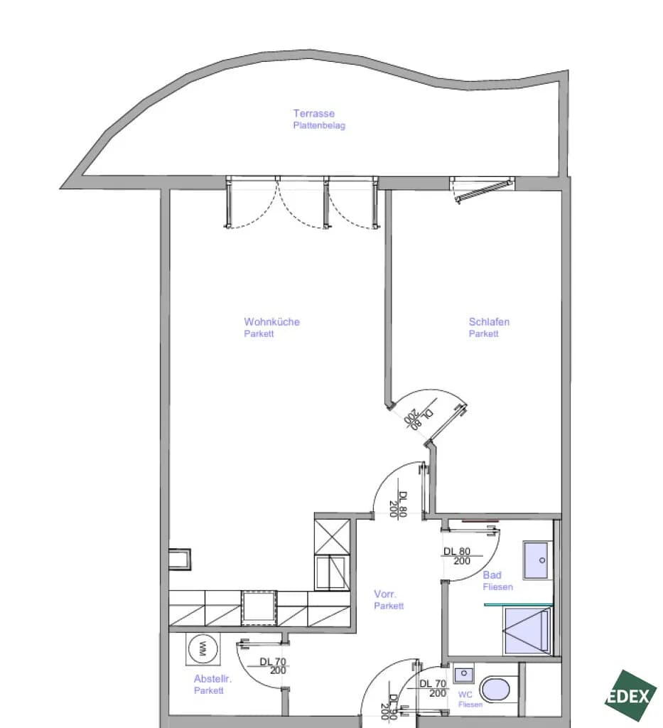 2-Zimmer-Wohnung mieten in Wien – 54,6 m², € 1.045 – Bild 16 von 16