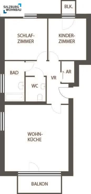 3-Zimmer-Wohnung mieten in Sankt Johann im Pongau – 77 m², € 1.035 – Bild 8 von 8