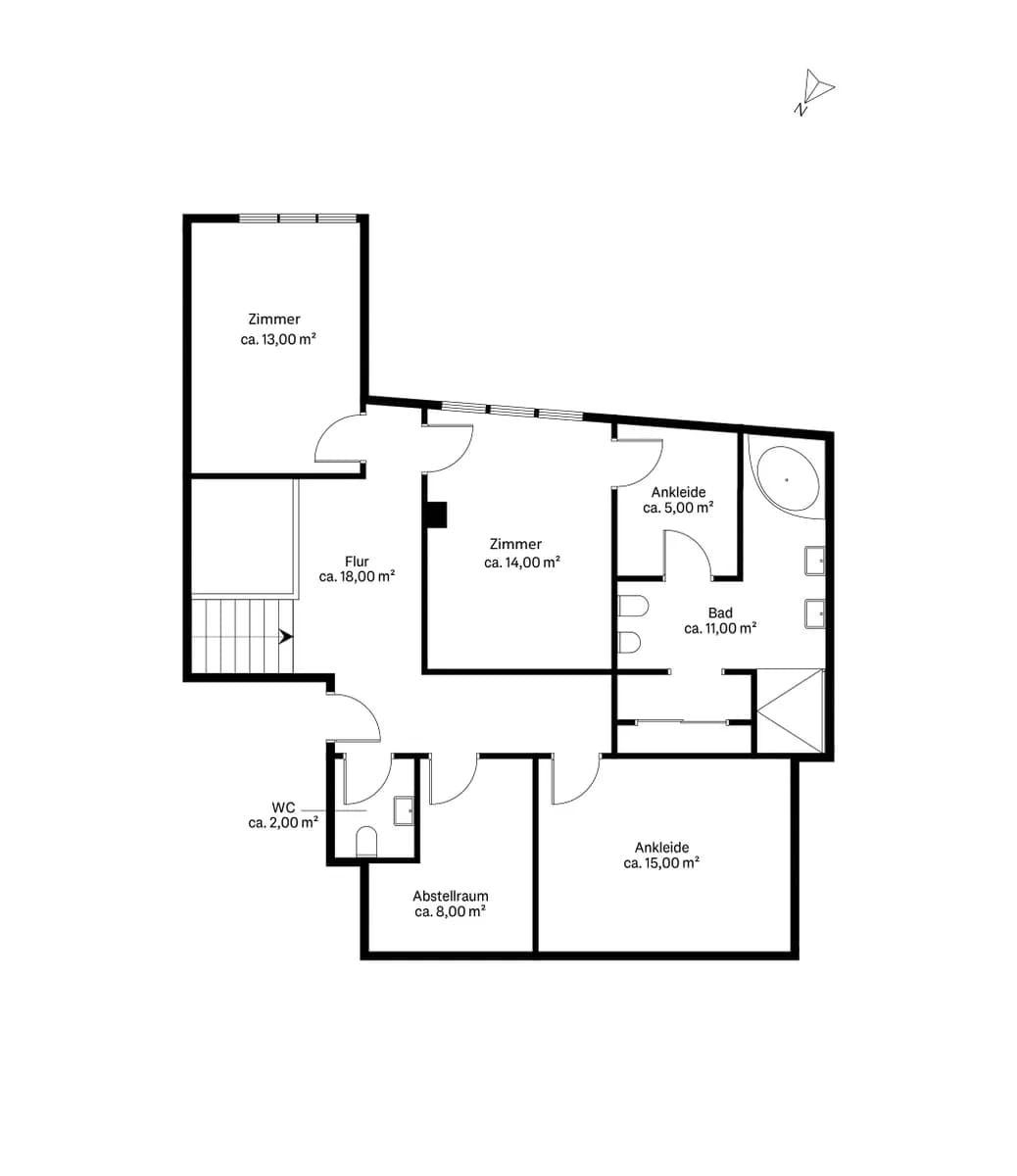 5-Zimmer-Wohnung mieten in Wien – 208 m², € 7.000 – Bild 13 von 13