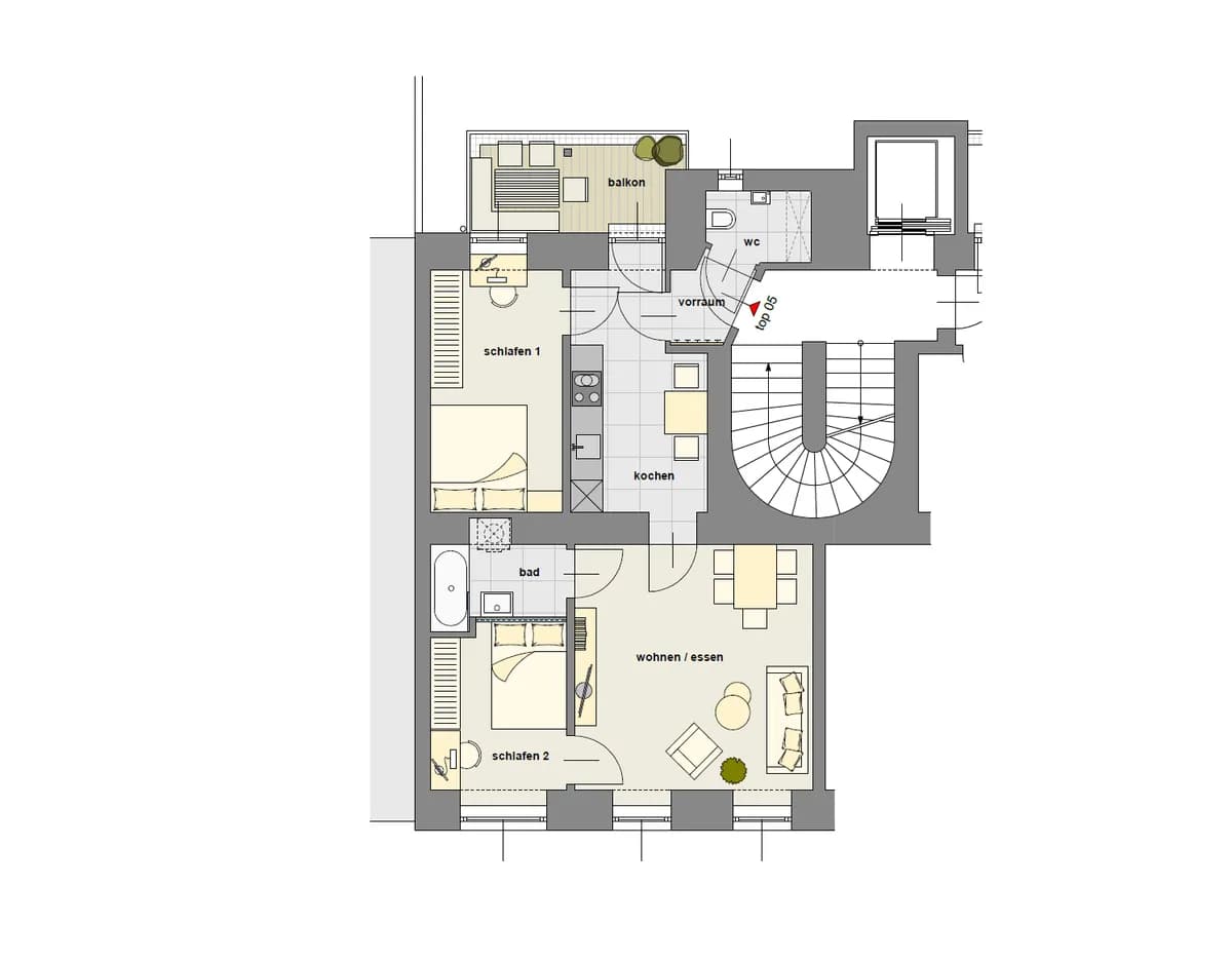 3-Zimmer-Wohnung mieten in Wien – 60 m², € 1.295 – Bild 15 von 16