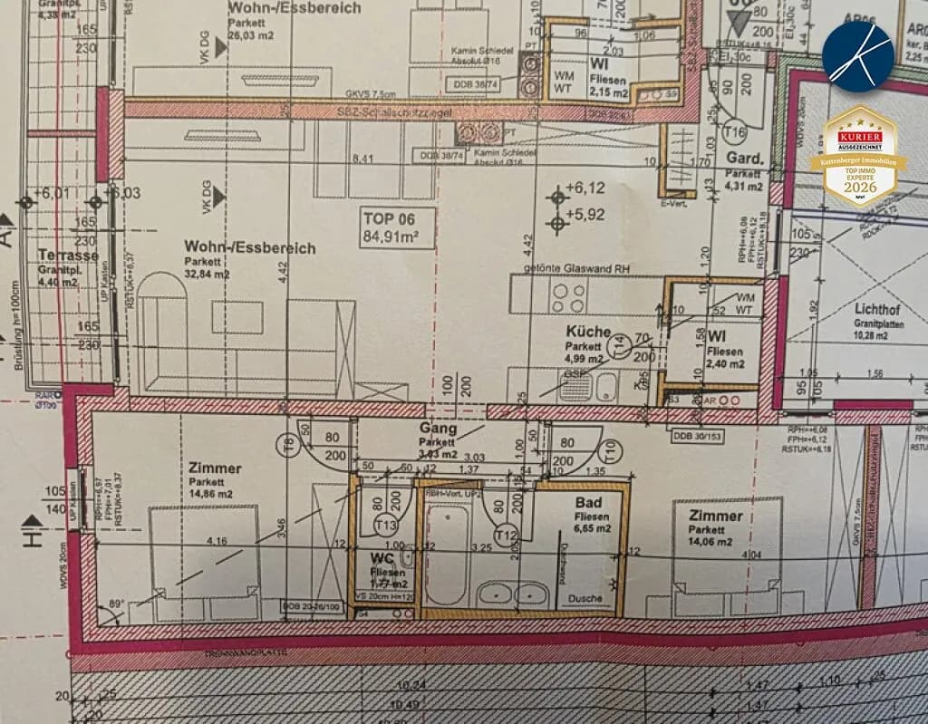 3-Zimmer-Wohnung mieten in Krems an der Donau – 84,91 m², € 1.314 – Bild 7 von 7