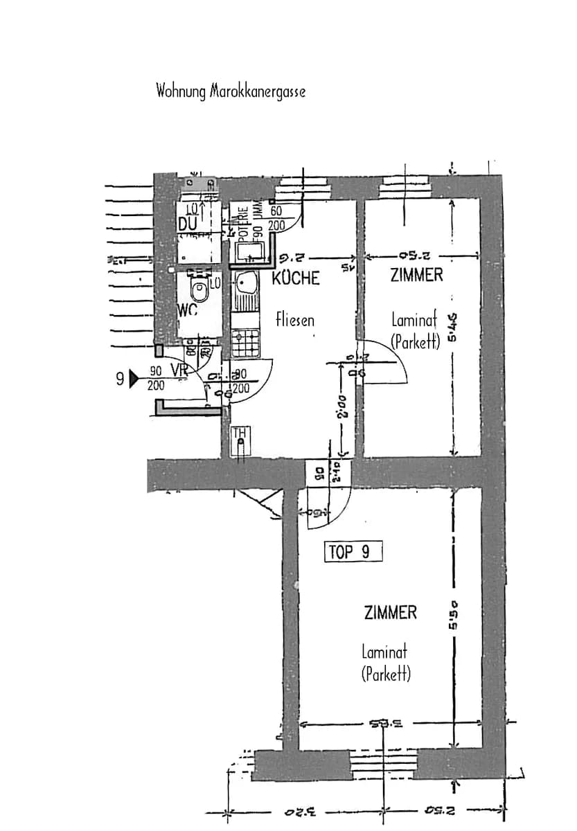 2-Zimmer-Wohnung mieten in Wien – 57,51 m², € 848 – Bild 6 von 10