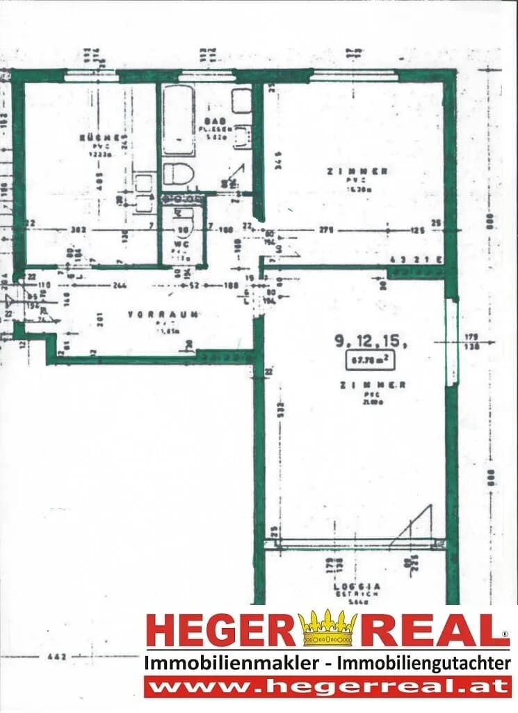 2-Zimmer-Wohnung mieten in Wiener Neustadt – 73,5 m², € 800 – Bild 15 von 15