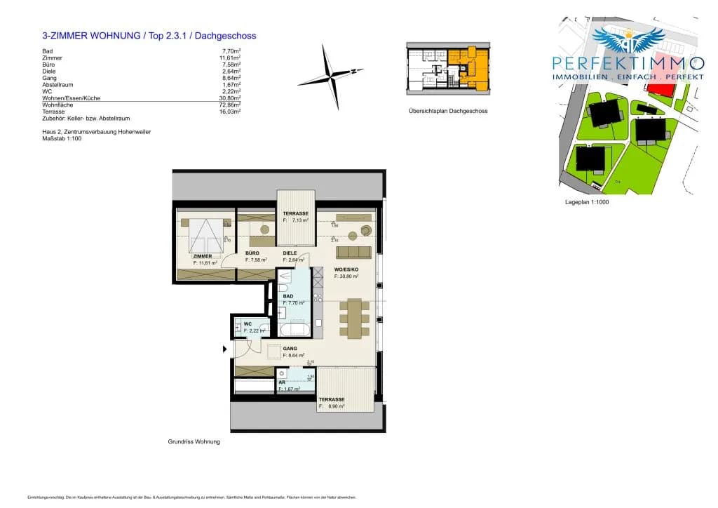 3-Zimmer-Wohnung kaufen in Bregenz – 72,86 m², € 470.000 – Bild 8 von 8
