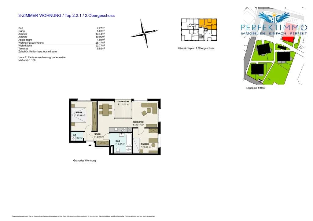 3-Zimmer-Wohnung kaufen in Bregenz – 63,77 m², € 454.000 – Bild 11 von 11