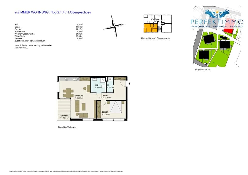 2-Zimmer-Wohnung kaufen in Bregenz – 68,04 m², € 444.000 – Bild 12 von 12