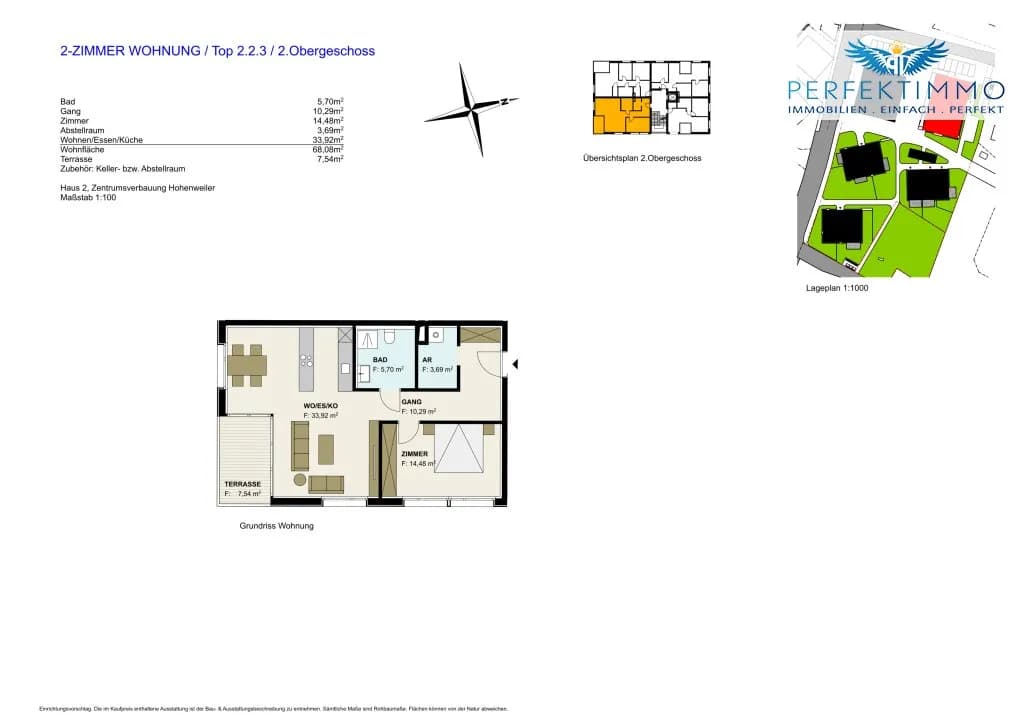 2-Zimmer-Wohnung kaufen in Bregenz – 68,08 m², € 494.000 – Bild 8 von 8