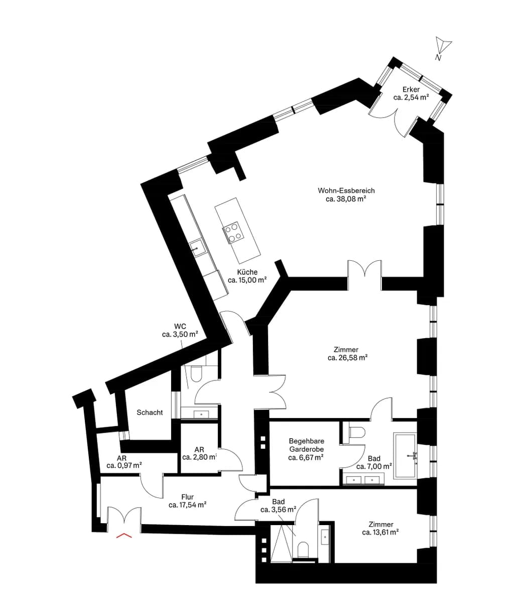 3-Zimmer-Wohnung kaufen in Wien – 137,85 m², € 1.398.000 – Bild 14 von 14