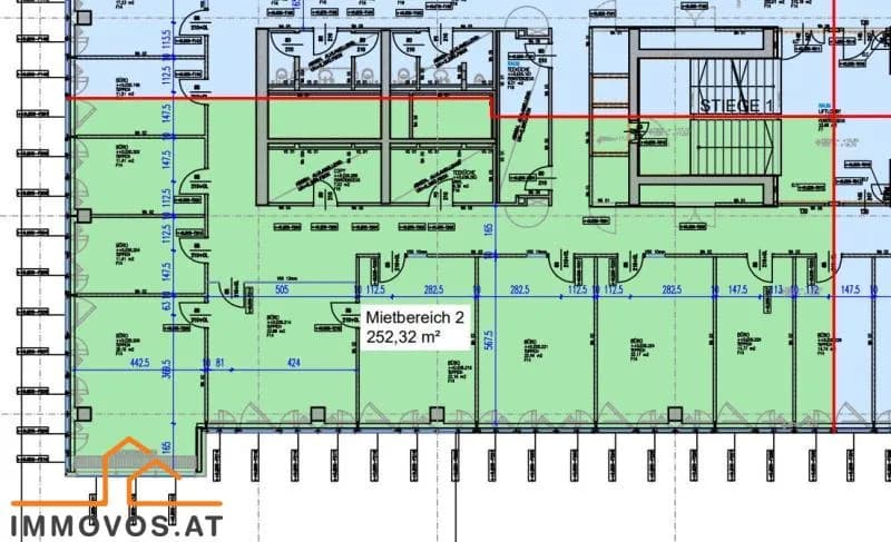 6-Zimmer-Gewerbeimmobilie mieten in Wien – 253 m², € 16 – Bild 5 von 5