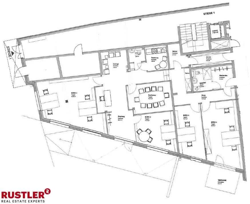 Gewerbeimmobilie mieten in Mödling – 191 m², € 3.493 – Bild 7 von 7