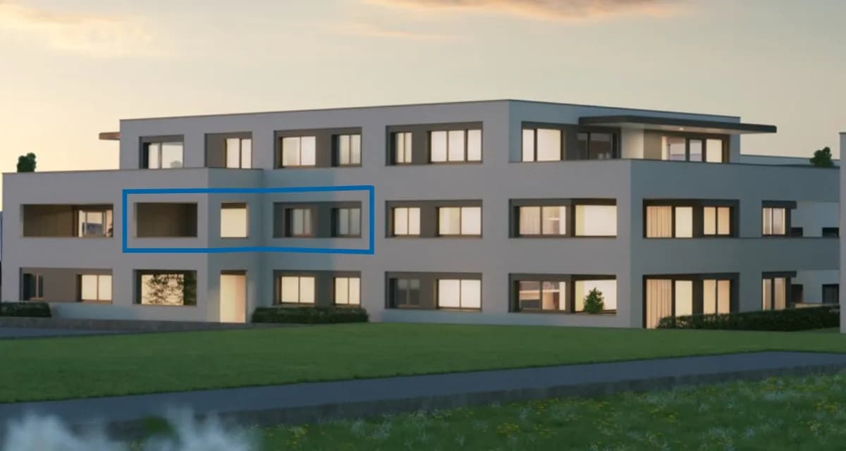2-Zimmer-Wohnung mieten in Dornbirn – 53,55 m², € 1.130