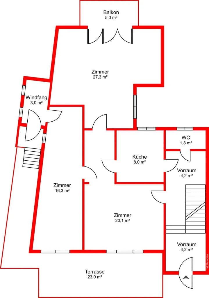 Haus mieten in Wien – 147 m², € 2.090 – Bild 28 von 29