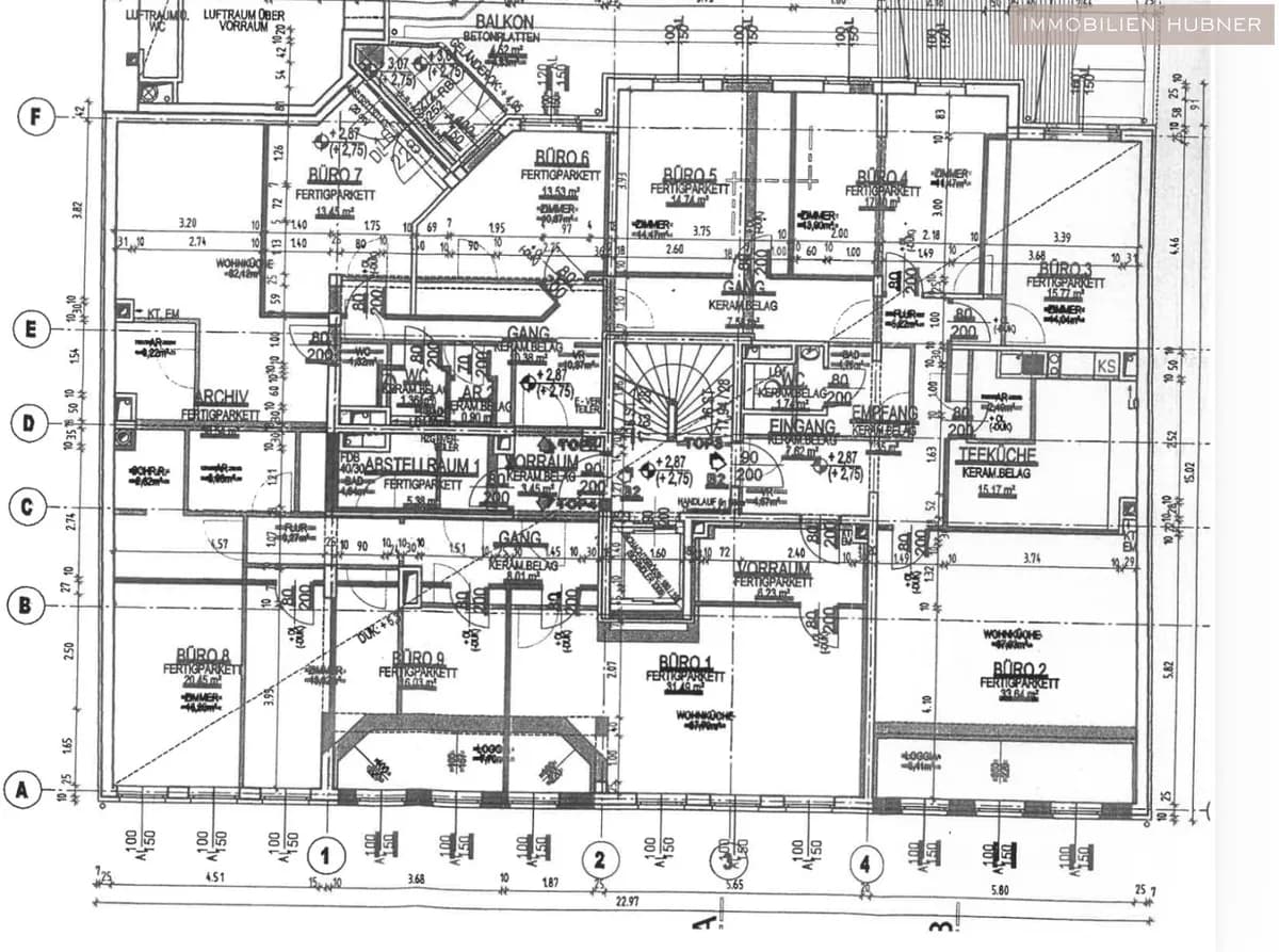 10-Zimmer-Gewerbeimmobilie mieten in Wien – 300 m², € 611 – Bild 24 von 27