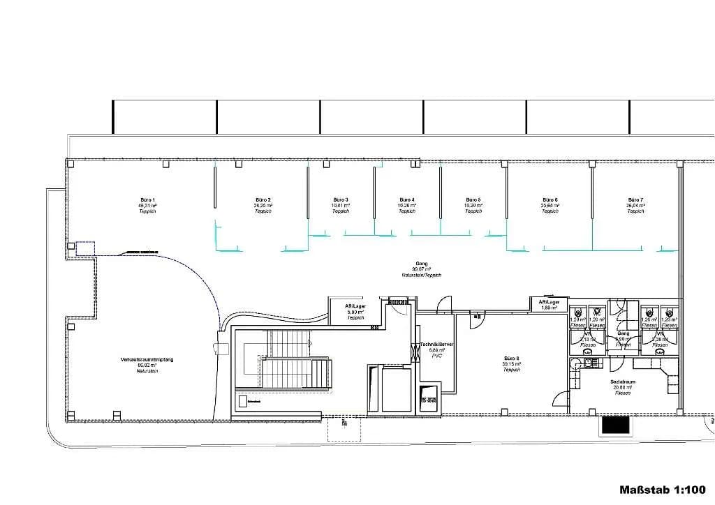 Gewerbeimmobilie mieten in Graz-Umgebung – 464 m², € 14 – Bild 3 von 7