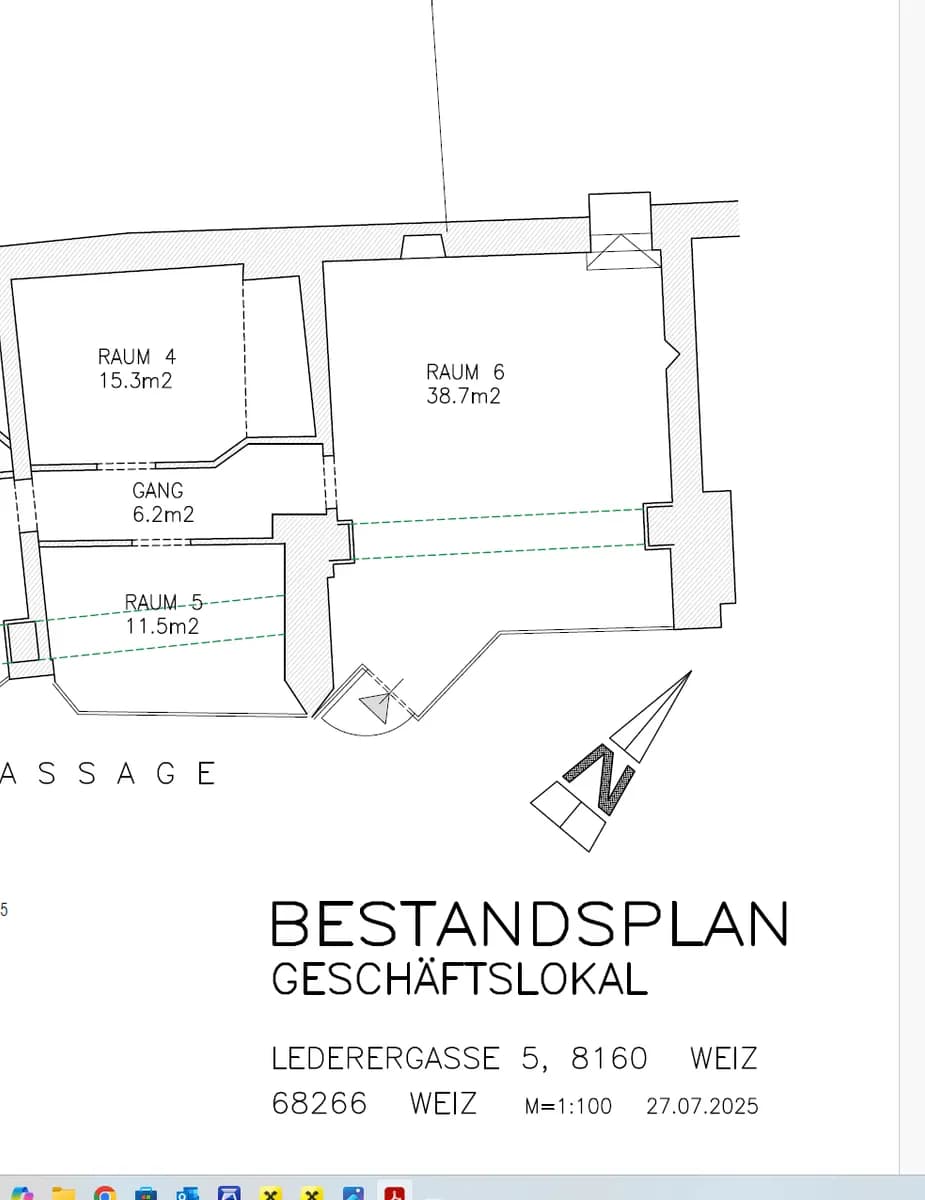 3-Zimmer-Gewerbeimmobilie mieten in Weiz – 72 m², € 599 – Bild 17 von 17