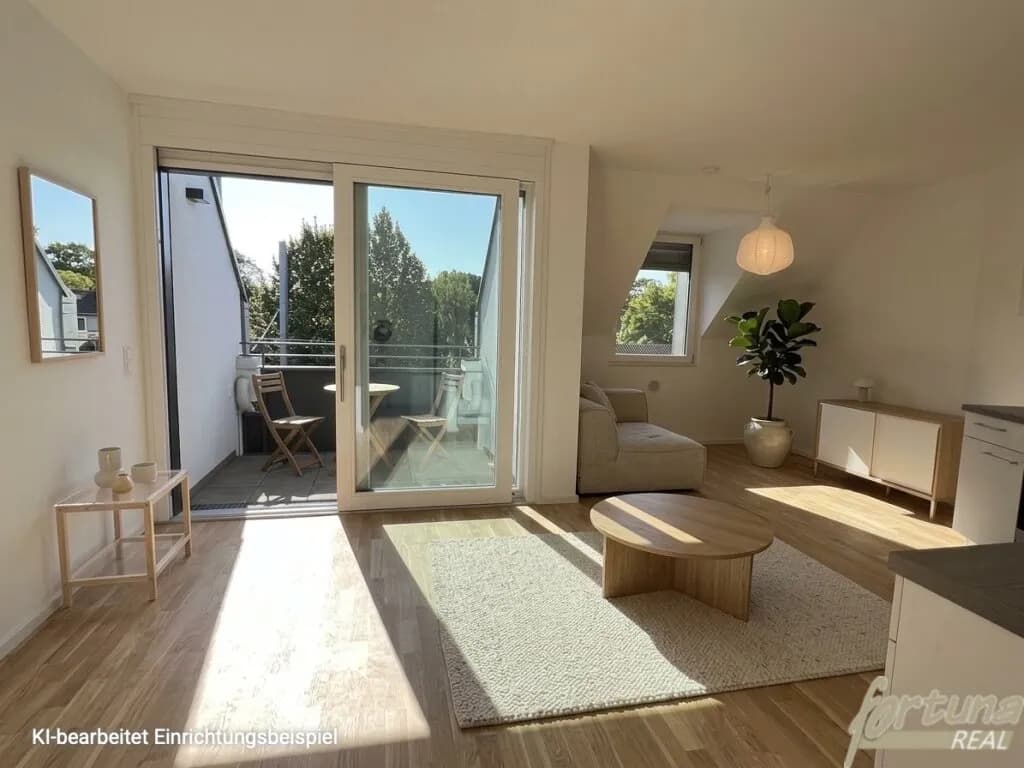 2-Zimmer-Wohnung mieten in Wien – 45 m², € 950