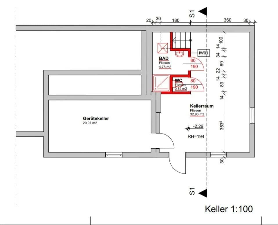 4-Zimmer-Haus kaufen in Baden – 125,3 m², € 620.000 – Bild 16 von 17