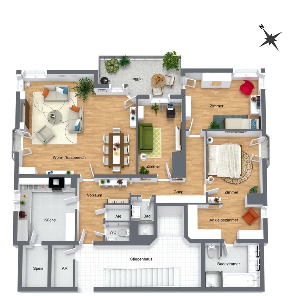 4-Zimmer-Wohnung mieten in Wien – 156,83 m², € 2.584 – Bild 37 von 37