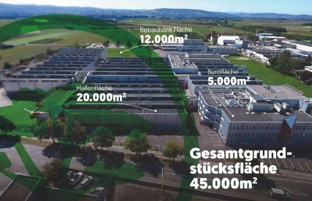 Gewerbeimmobilie mieten in Tulln – 21 000 m²