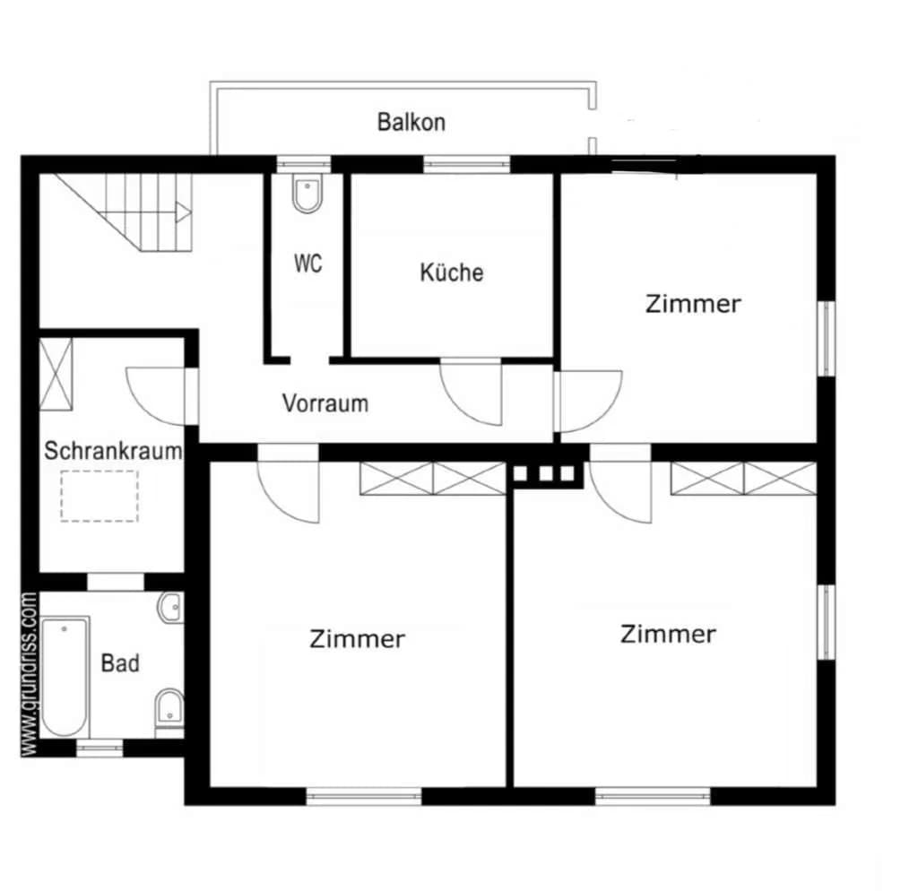 3-Zimmer-Wohnung mieten in Vöcklabruck – 87 m², € 1.140 – Bild 14 von 15