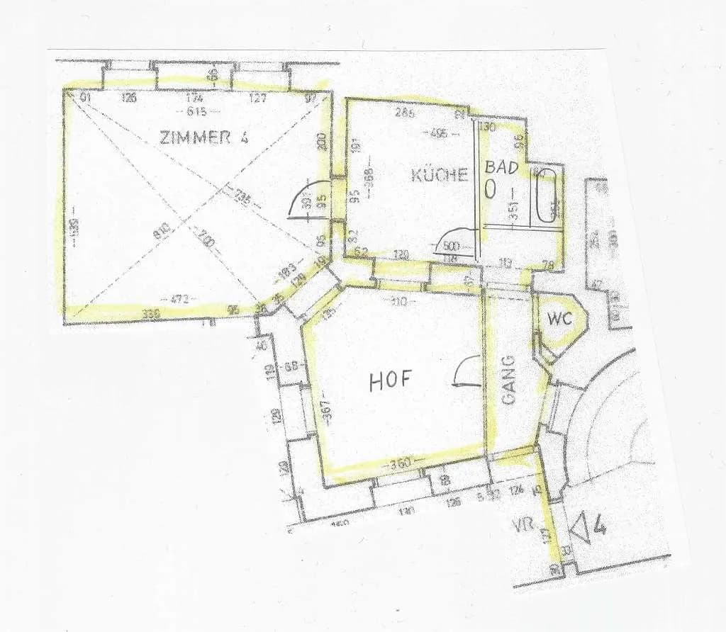 1-Zimmer-Wohnung mieten in Graz – 60 m², € 720 – Bild 1 von 9