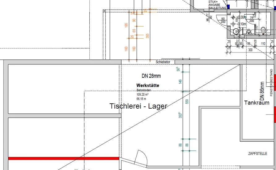 3-Zimmer-Gewerbeimmobilie mieten in Klagenfurt – 114 m², € 1.280 – Bild 2 von 8