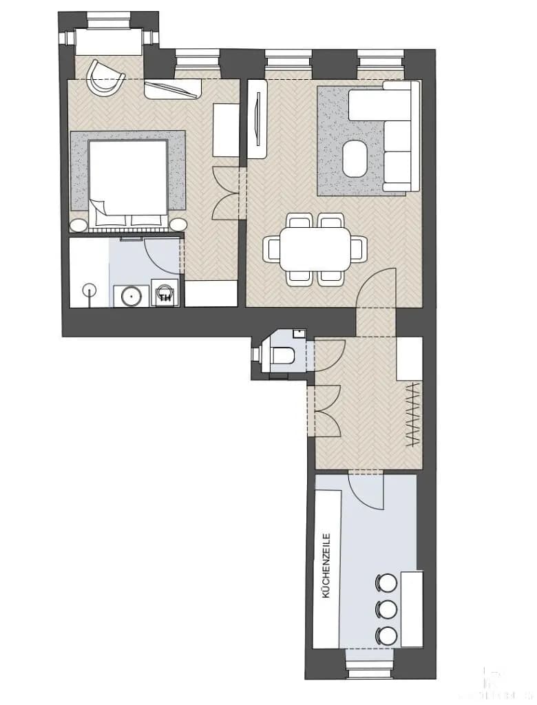 2-Zimmer-Wohnung kaufen in Wien – 60 m², € 499.000 – Bild 18 von 18