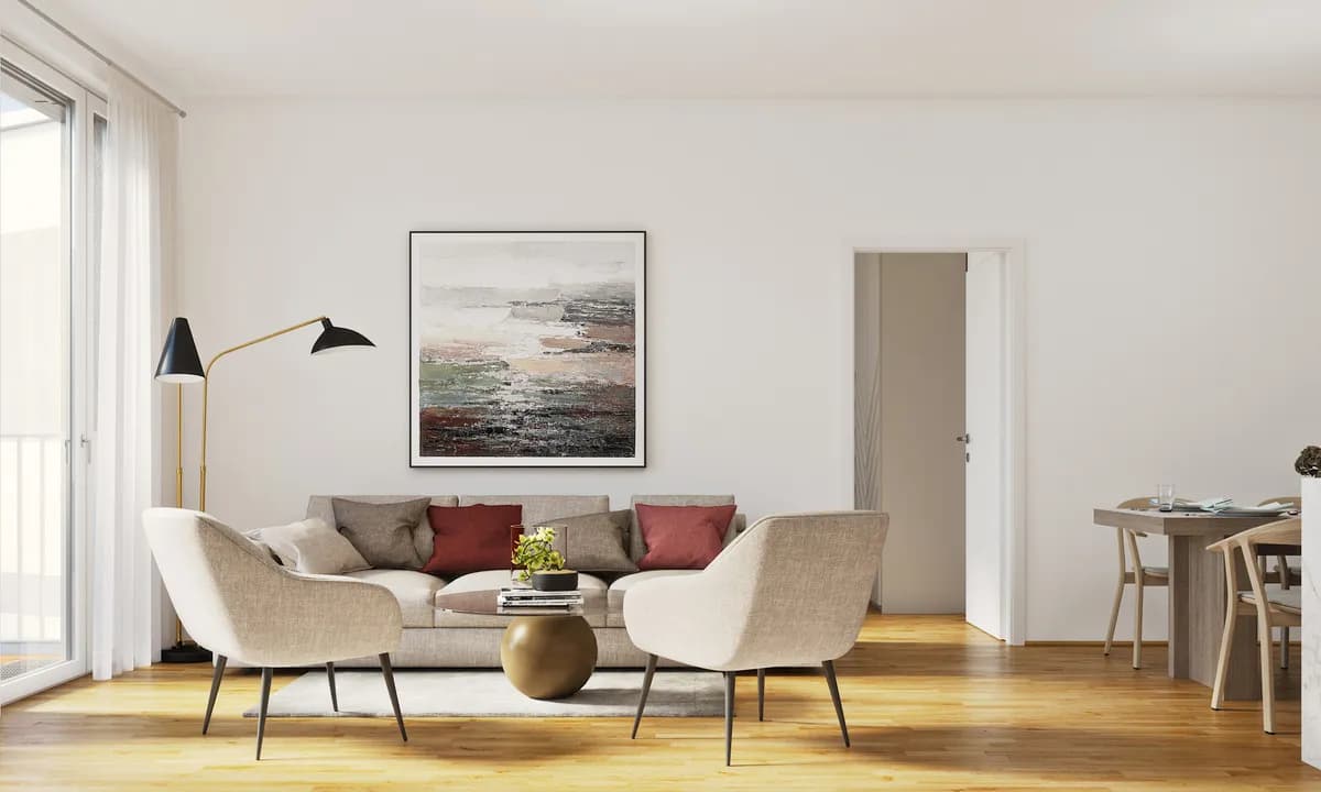 2-Zimmer-Wohnung mieten in Wien – 55 m², € 1.260 – Bild 9 von 11
