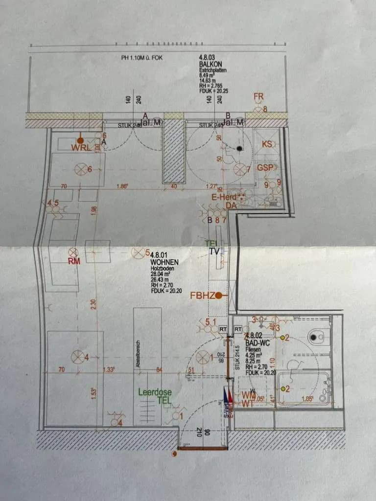 1-Zimmer-Wohnung mieten in Linz – 32 m², € 598 – Bild 7 von 7