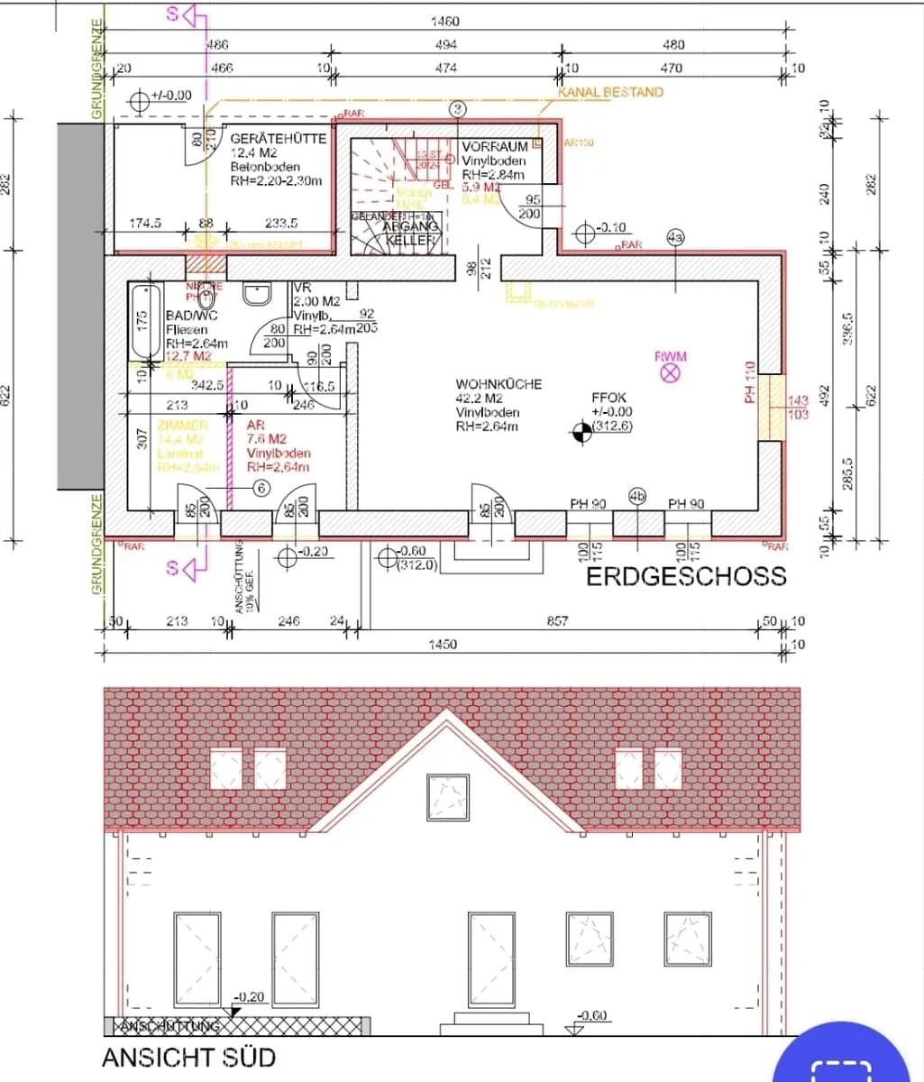 Haus mieten in Baden – 135 m², € 1.600 – Bild 19 von 21
