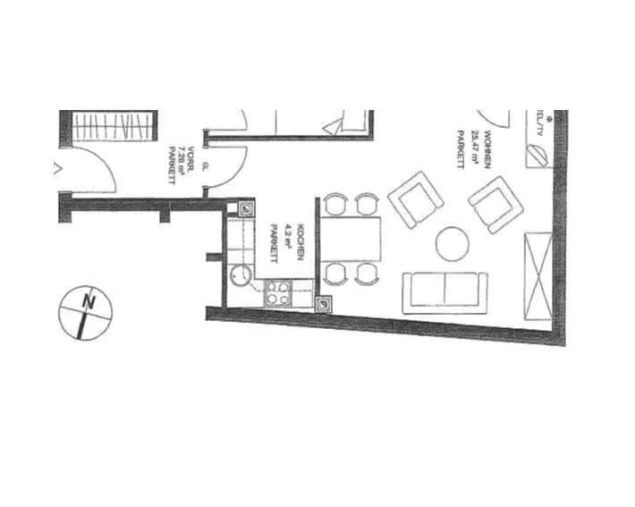 3-Zimmer-Wohnung mieten in Wien – 67 m², € 1.440 – Bild 2 von 6