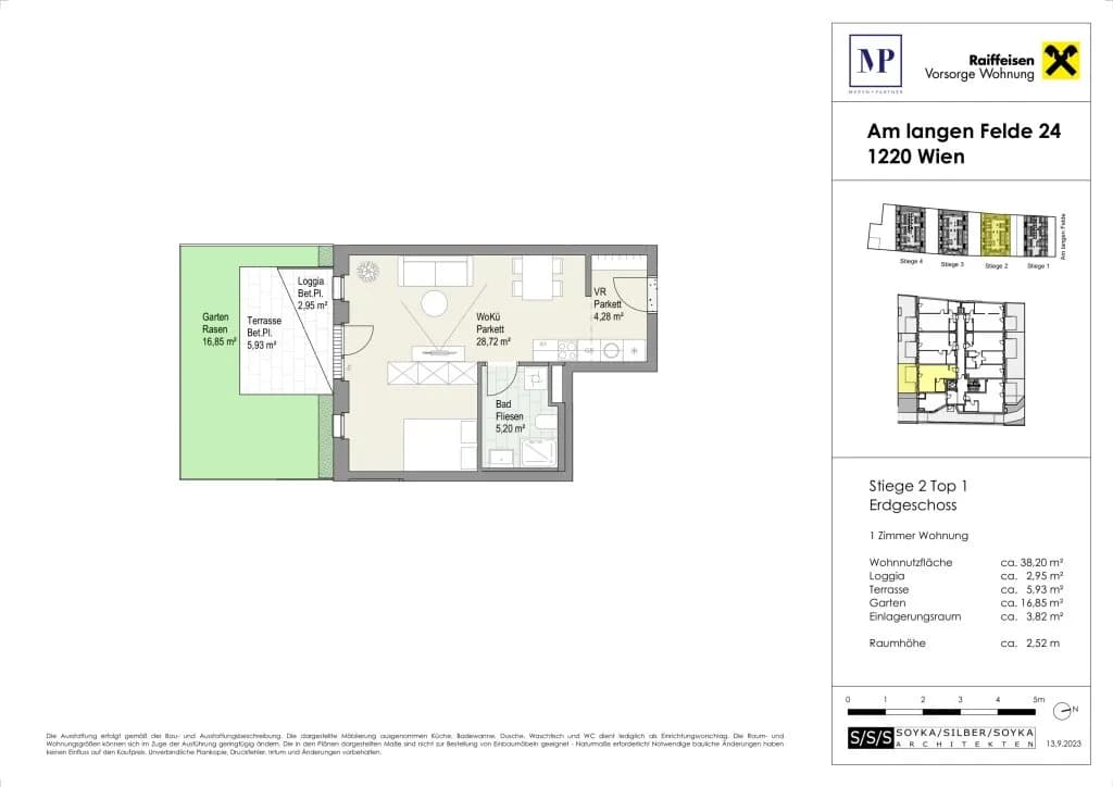 1-Zimmer-Wohnung kaufen in Wien – 38,2 m², € 295.300 – Bild 14 von 14