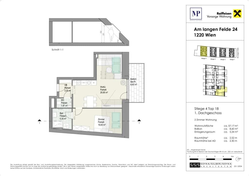 Immobilie kaufen in Wien – 57,17 m², € 356.200 – Bild 19 von 19