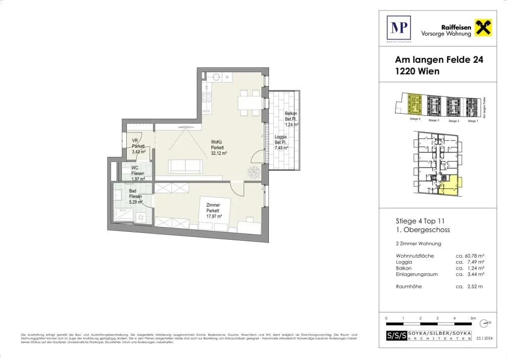 Immobilie kaufen in Wien – 60,78 m², € 394.200 – Bild 18 von 18