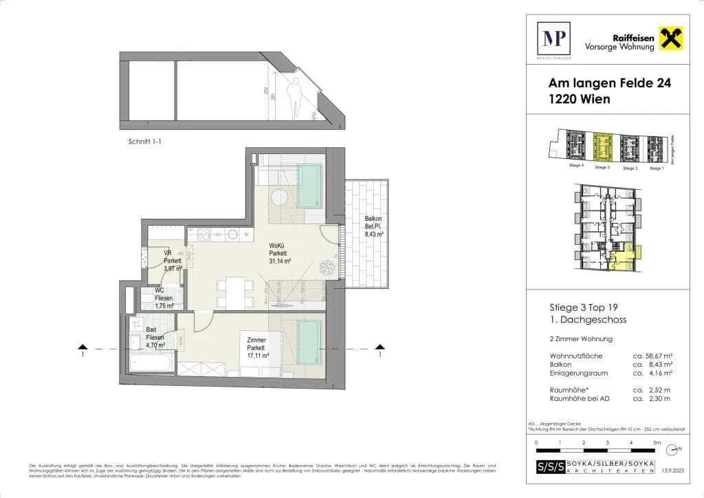Immobilie kaufen in Wien – 58,67 m², € 363.600 – Bild 21 von 21