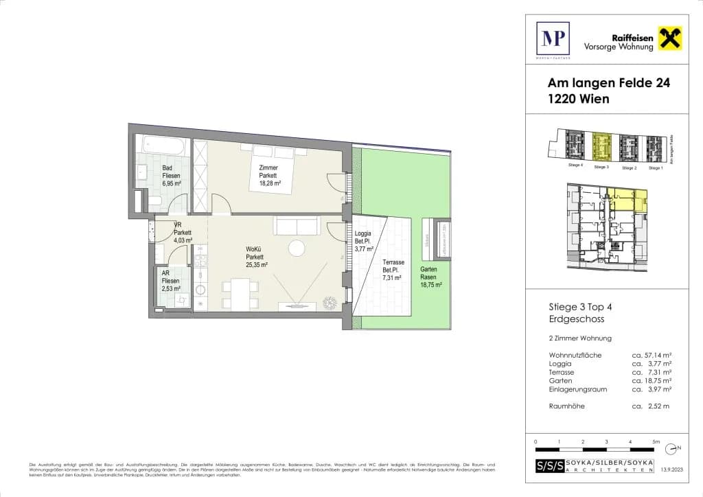 Immobilie kaufen in Wien – 57,14 m², € 372.800 – Bild 20 von 20