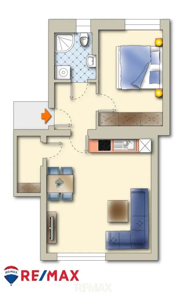 2-Zimmer-Wohnung kaufen in Graz – 52,32 m², € 144.000 – Bild 8 von 8