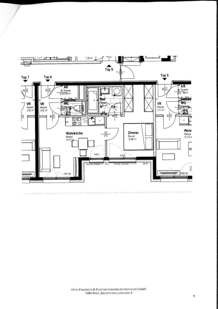 2-Zimmer-Wohnung kaufen in Wien – 36,6 m², € 195.000 – Bild 11 von 11