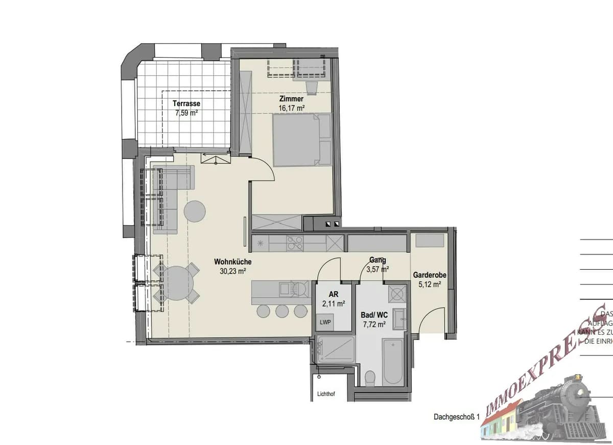 2-Zimmer-Wohnung kaufen in Wien – 64 m², € 599.000 – Bild 13 von 14